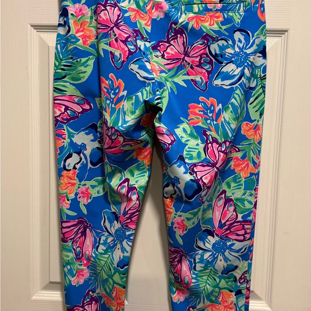 Lilly Pulitzer Luxletic Vibrant Floral Pants - Picture 4 of 9